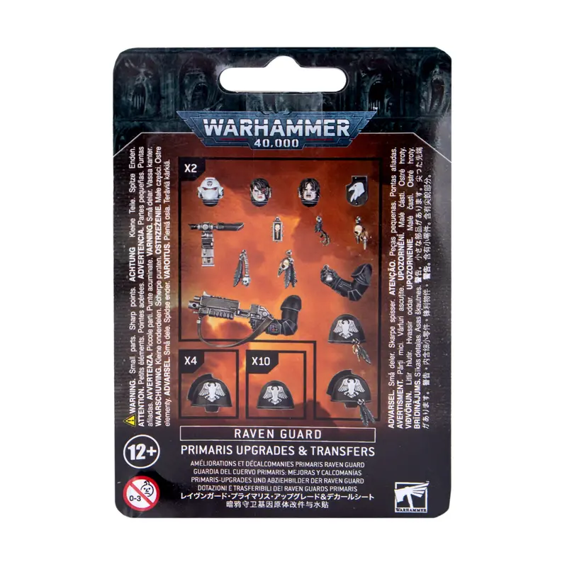 Warhammer 40K Raven Guard: Primaris Upgrades and Transfers