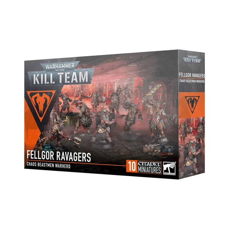 Warhammer 40K Kill Team: Fellgor Ravagers - Chaos Beastmen Warherd