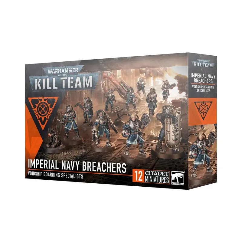 Warhammer 40K Kill Team: Imperial Navy Breachers - Voidship Boarding Specialists