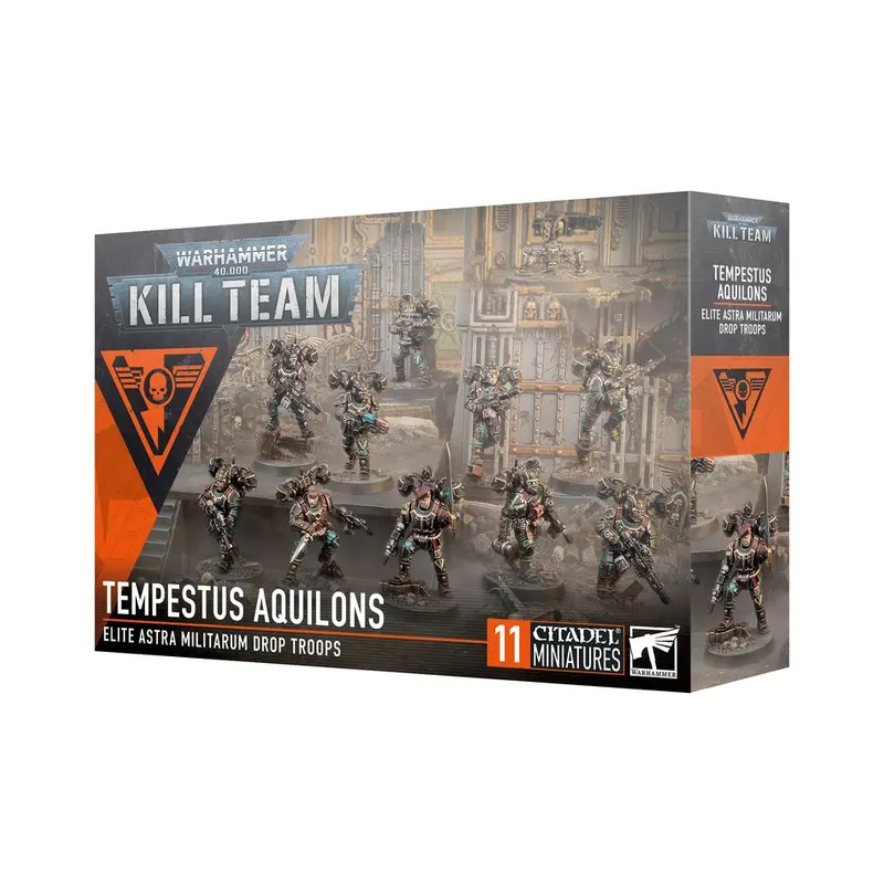 Warhammer 40K Kill Team: Tempestus Aquilons - Elite Astra Militarum Drop Troops