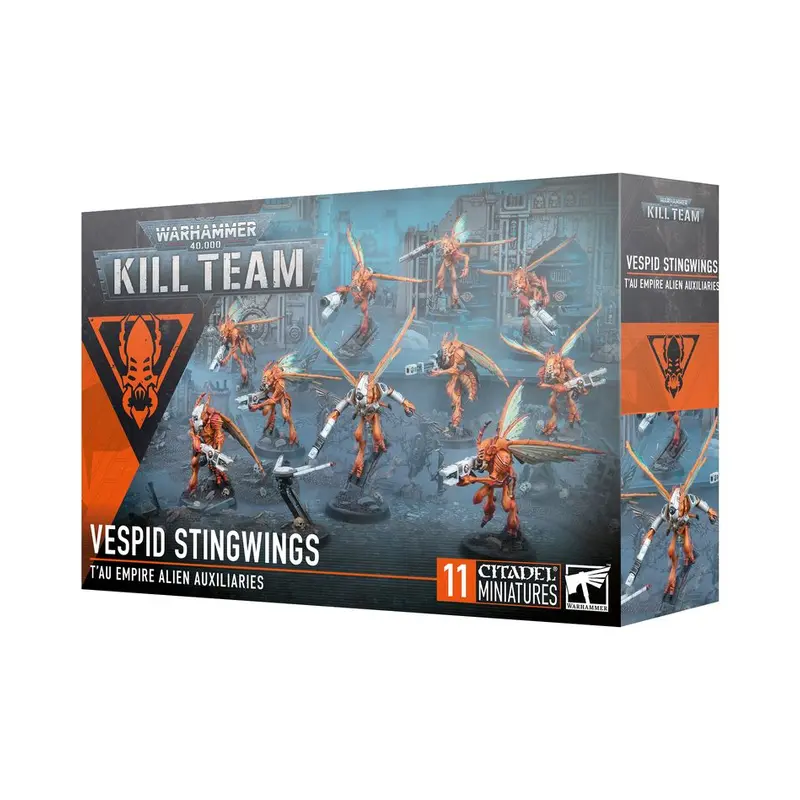 Warhammer 40K Kill Team: Vespid Stingwings - T'au Empire Alien Auxiliaries