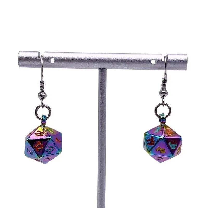 D20 Earrings BiFrost