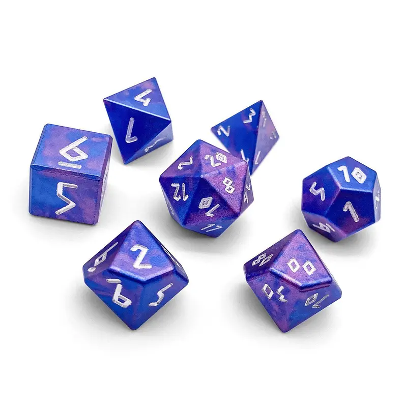 Norse Foundry Wonderous Polyhedral Dice Set Galactic Conquest