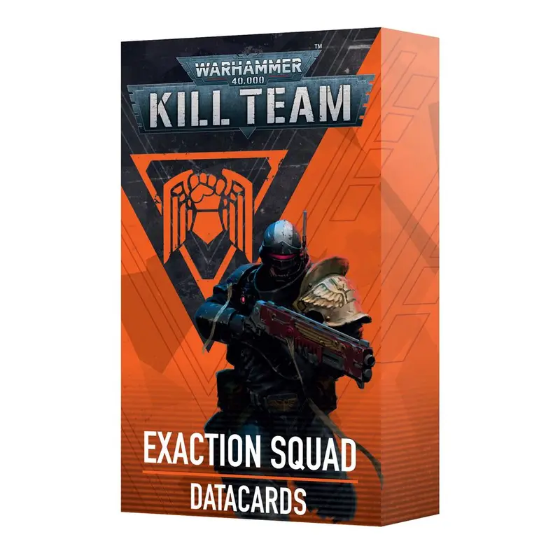 Warhammer 40K Kill Team: Exaction Squad Datacards