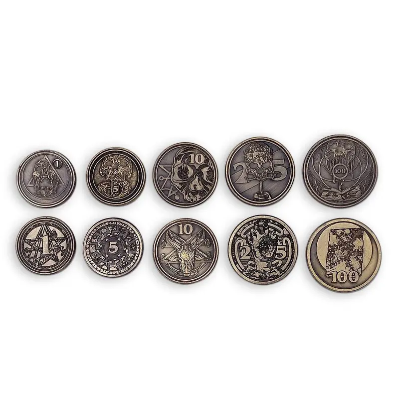 Adventure Coins: Necromancy Set of 10 Coins
