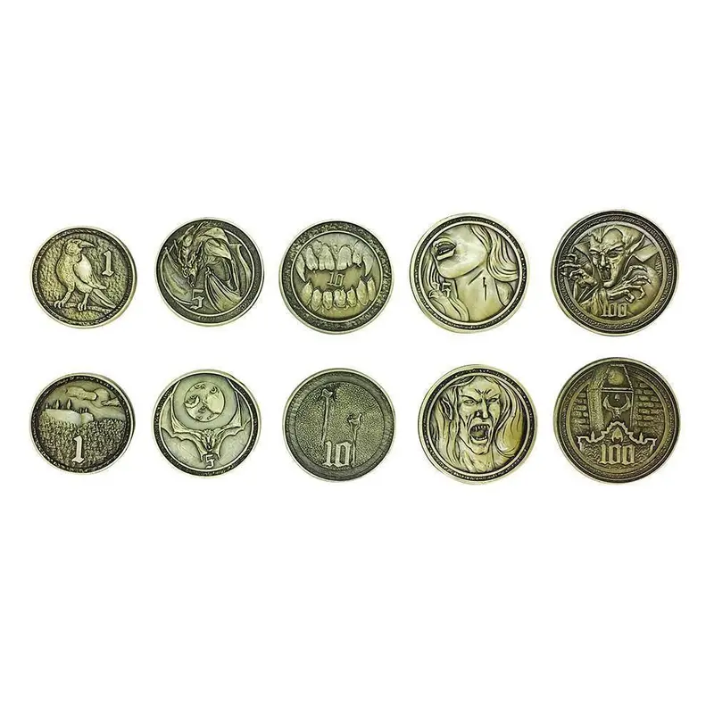 Adventure Coins: Vampire Set of 10 Coins