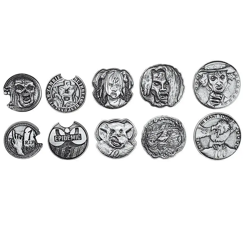 Adventure Coins: Zombie Set of 10 Coins