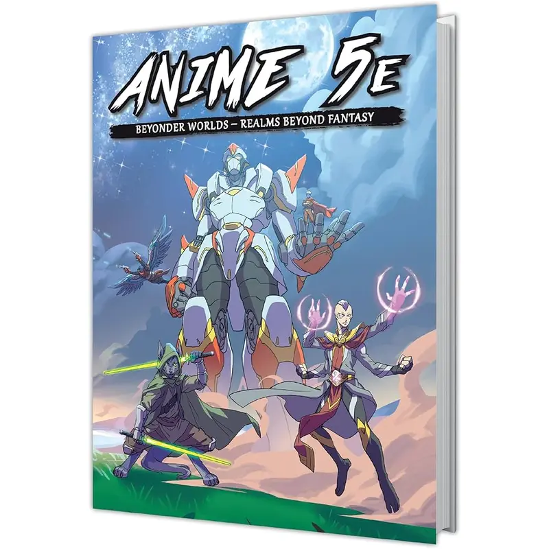 Anime 5E Beyonder Worlds - Realms Beyond Fantasy