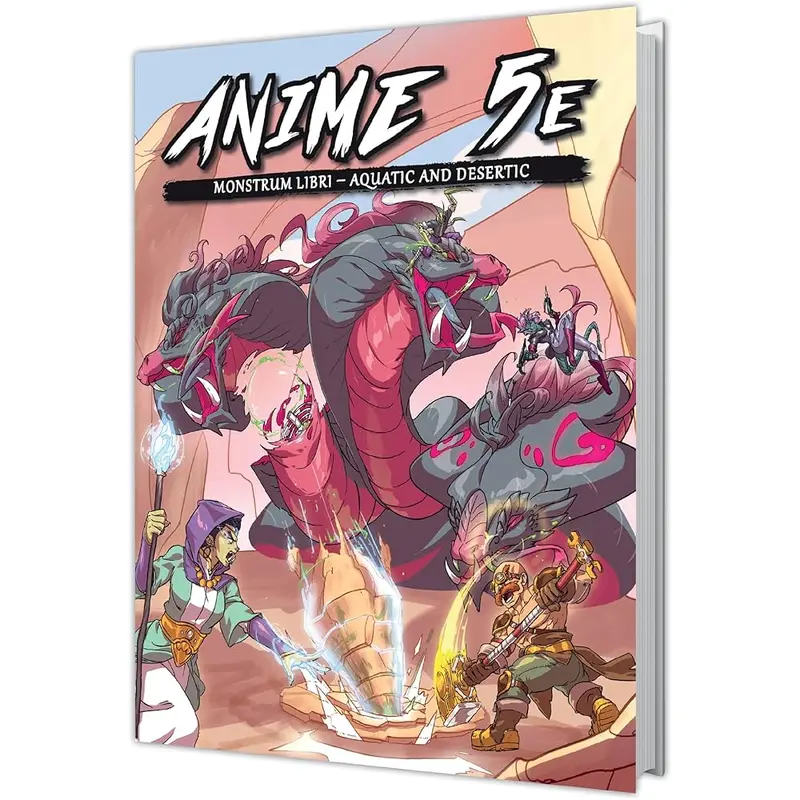 Anime 5E Monstrum Libri Volume 2 - Aquatic and Desertic
