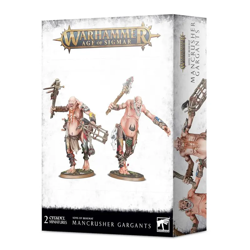 Age of Sigmar Sons of Behemat Mancrusher Gargants