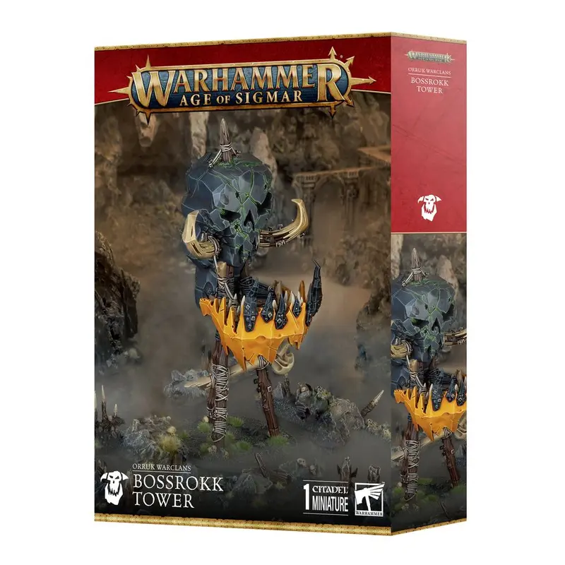 Age of Sigmar Orruk Warclans: Bossrokk Tower
