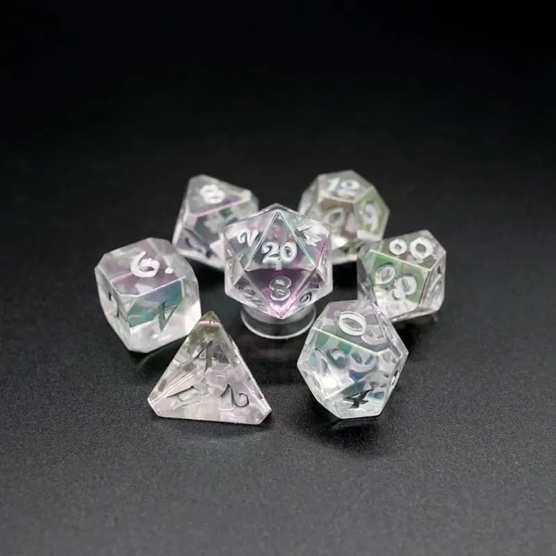 Die Hard Dice Avalore Prismatic Moonlight 7ct Polyhedral Set