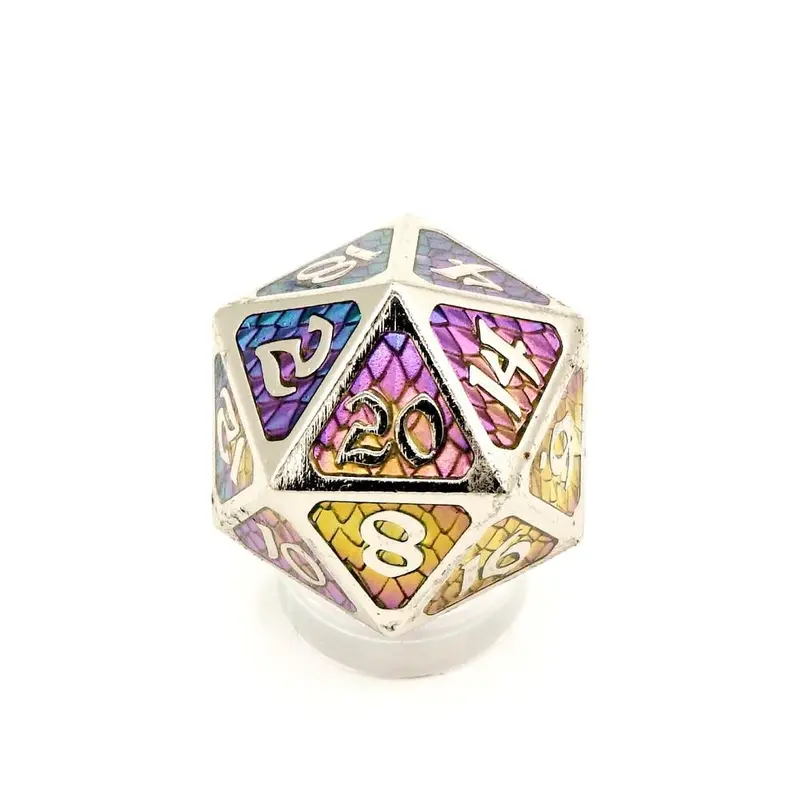 Die Hard Dice Metal Drakona Khaos Aether Dire D20