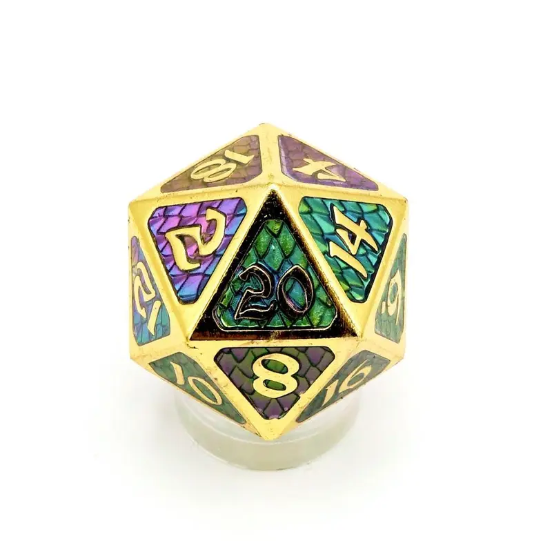 Die Hard Dice Metal Drakona Khaos Hemera Dire D20