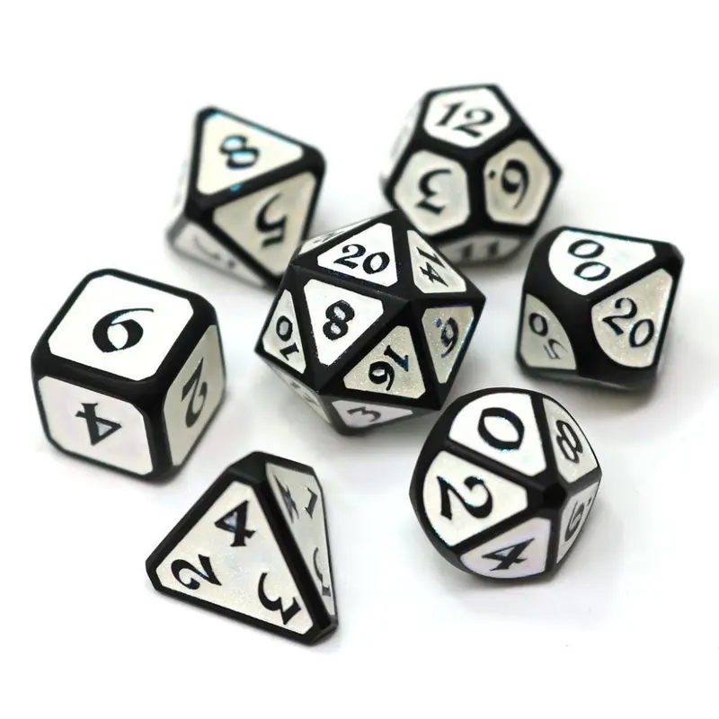 Die Hard Dice Metal Dreamscape Frostfell 7ct Polyhedral Set