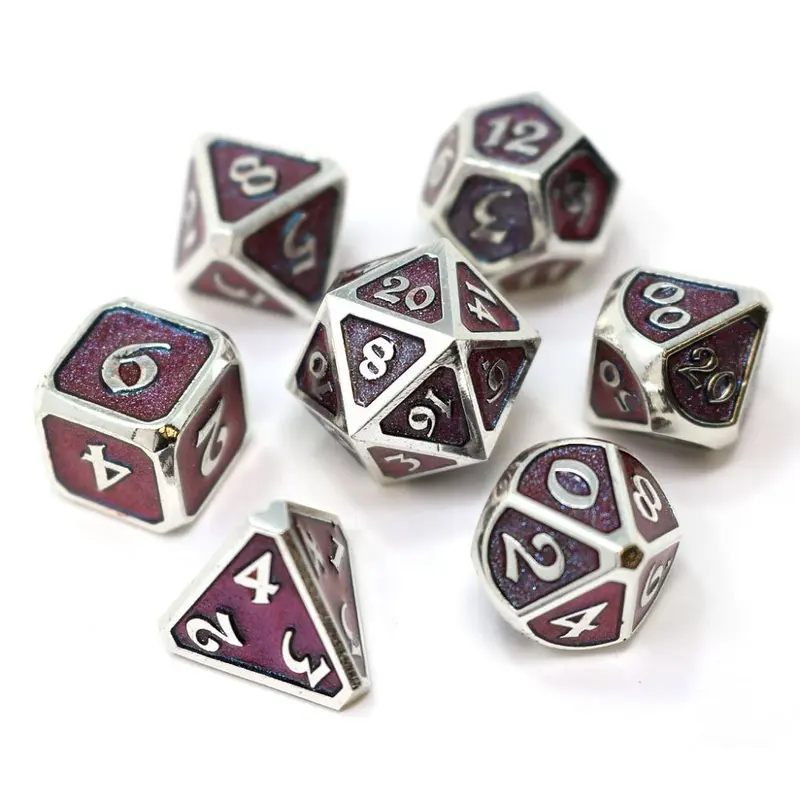 Die Hard Dice Metal Dreamscape Tundra Melody 7ct Polyhedral Set