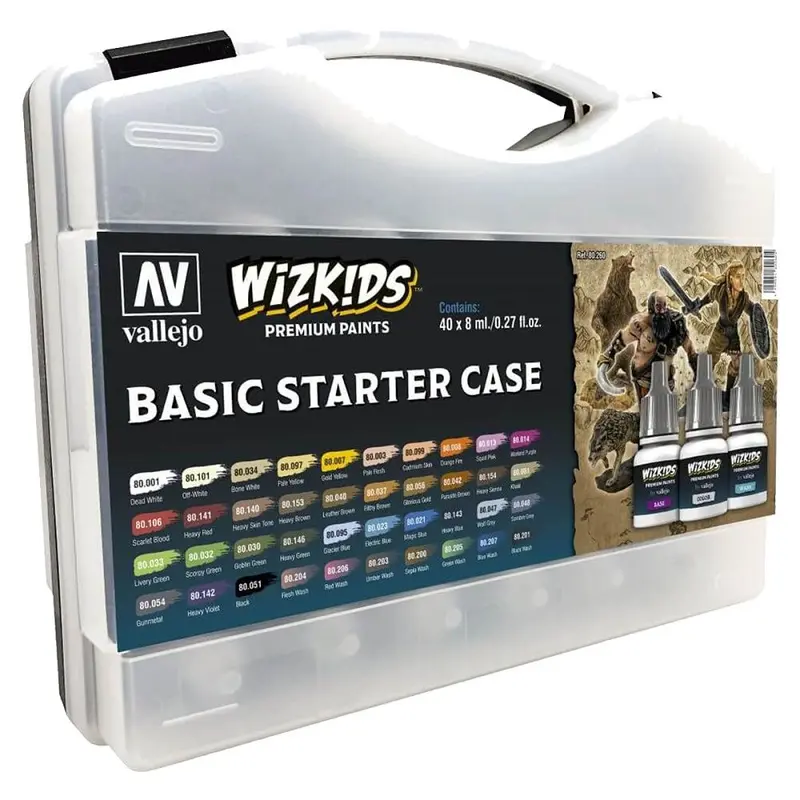 WizKids Premium Paint Set: Basic Starter Case