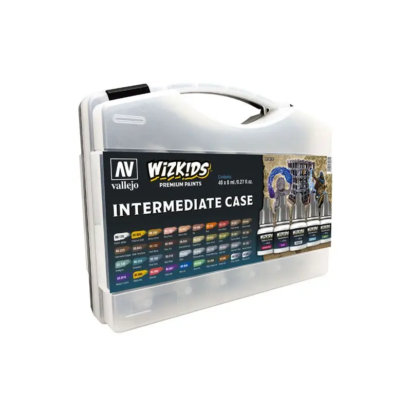 WizKids Premium Paint Set: Intermediate Case