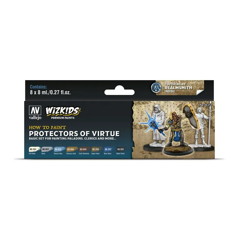 WizKids Premium Paint Set: Protectors of Virtue