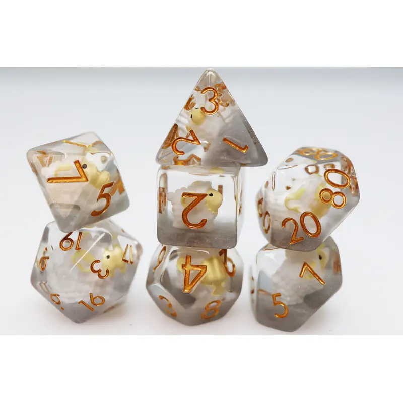Golden Fleece RPG Dice Set