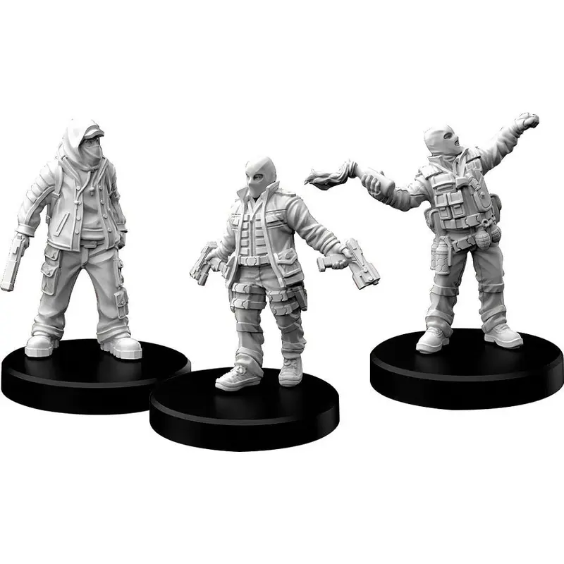 Cyberpunk Red RPG: Combat Zoners - Punks Miniatures