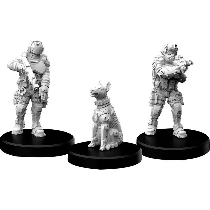 Cyberpunk Red RPG: Lawmen - Enforcers Miniatures