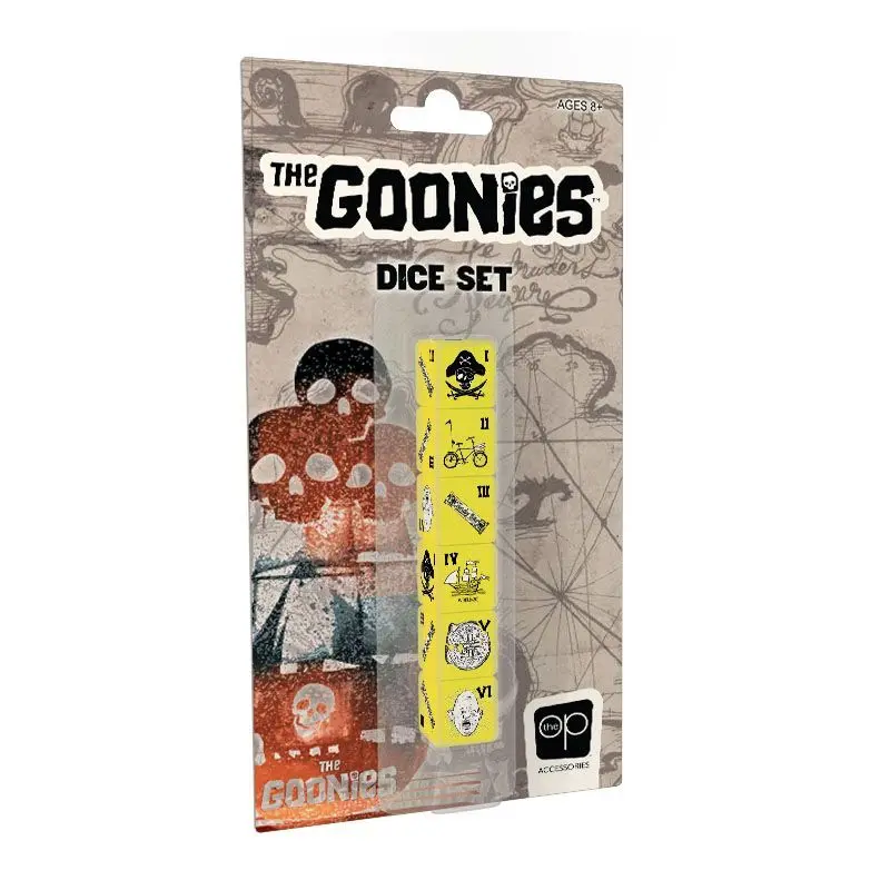The Goonies 6ct D6 Dice Set
