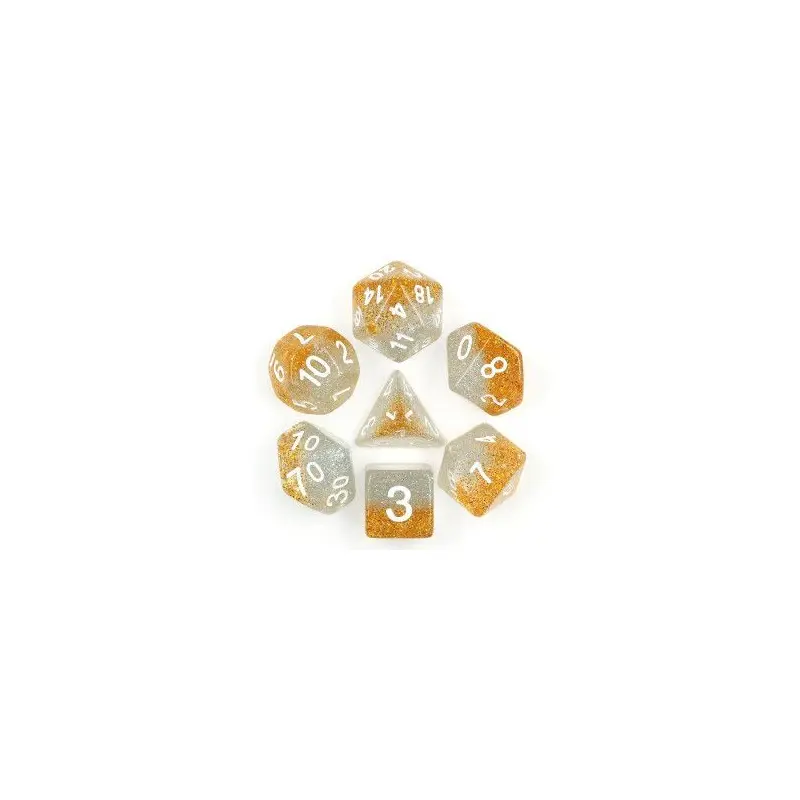 Die Hard Dice Christmas String 7ct Polyhedral Set