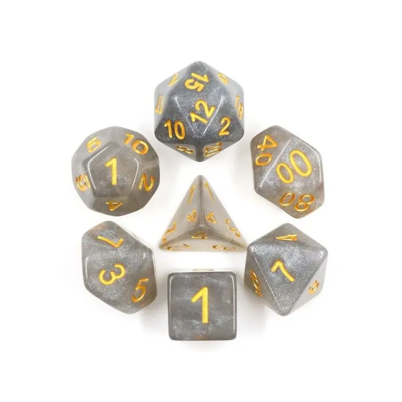 Die Hard Dice Onyxstone 7ct Polyhedral Set