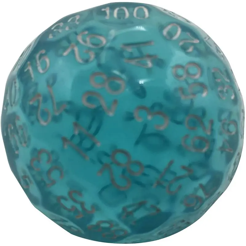 Single D100 Translucent Teal