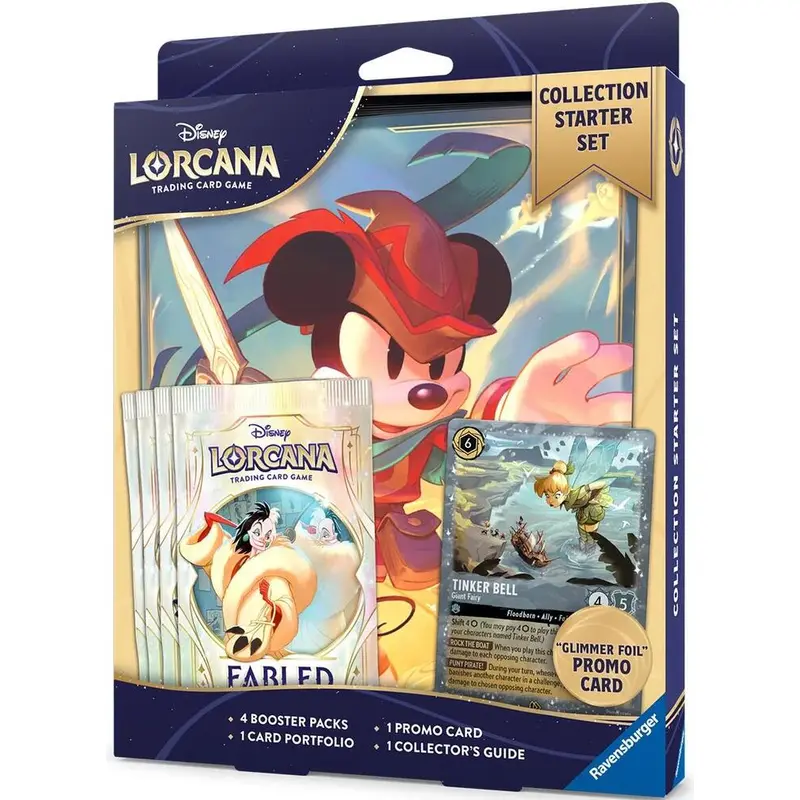 Disney Lorcana TCG: Fabled Collection Started Set