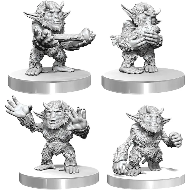 D&D: Nolzur's Marvelous Unpainted Miniatures Yeti Tykes