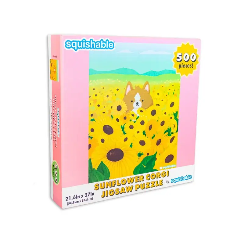 Squishables Sunflower Corgi Puzzle