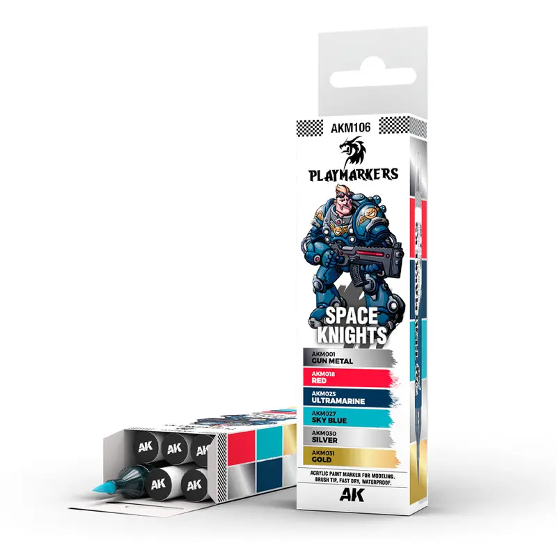 AK: Playmarkers - Spaces Knights (AKM106)