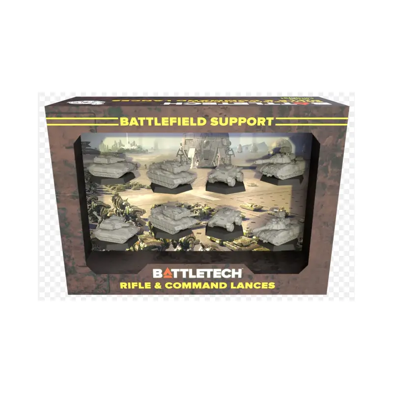 BattleTech Mercenaries ForcePack: Battlefield Support Rifle & Command Lances