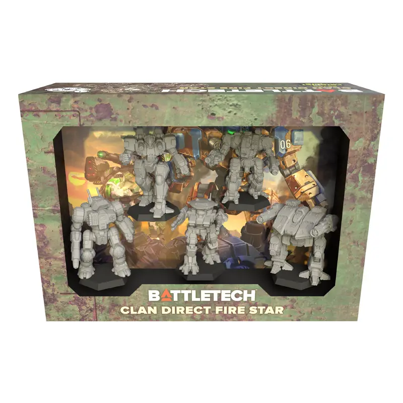 BattleTech Mercenaries ForcePack: Clan Direct Fire Star