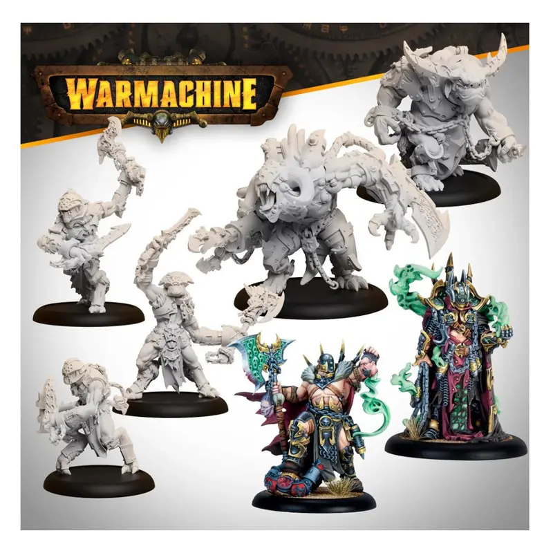 Warmachine: Orgoth Cursebound Command Cadre Set