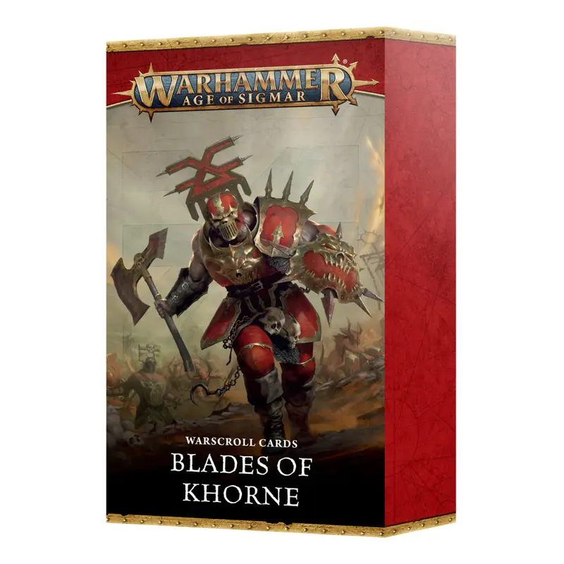 Warscroll Cards: Blades of Khorne