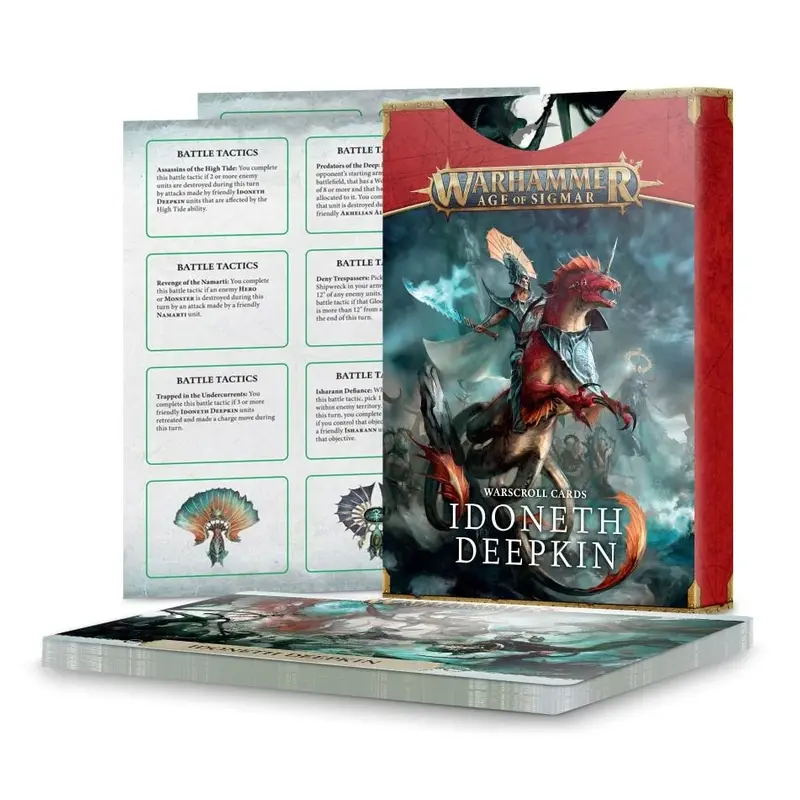 Age of Sigmar Idoneth Deepkin: Warscroll Cards (older)