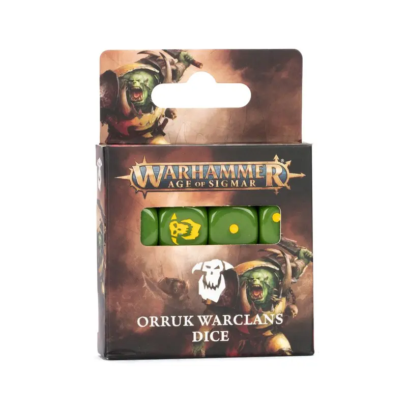 Age of Sigmar Orruk Warclans: Dice Set