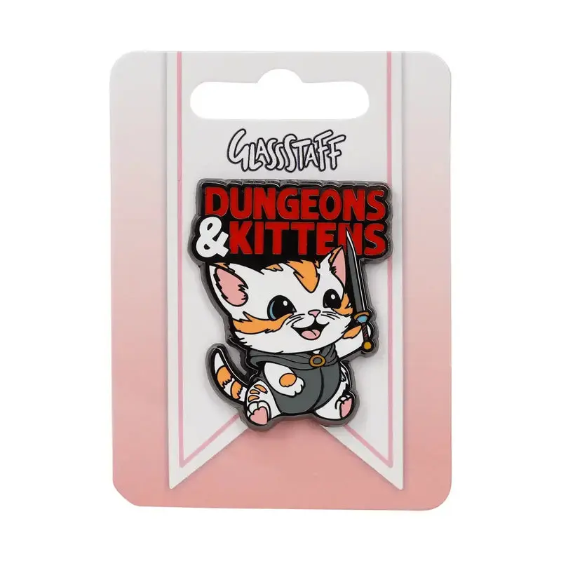 GlassStaff Pin - Dungeons & Kittens