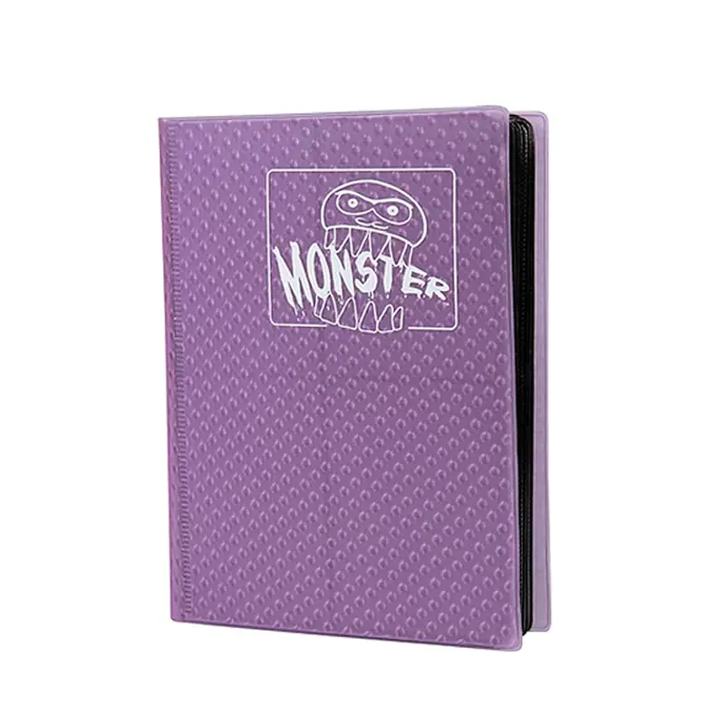 Monster Binder: Holofoil Portfolio - Purple (4 Pocket / Holds 160)