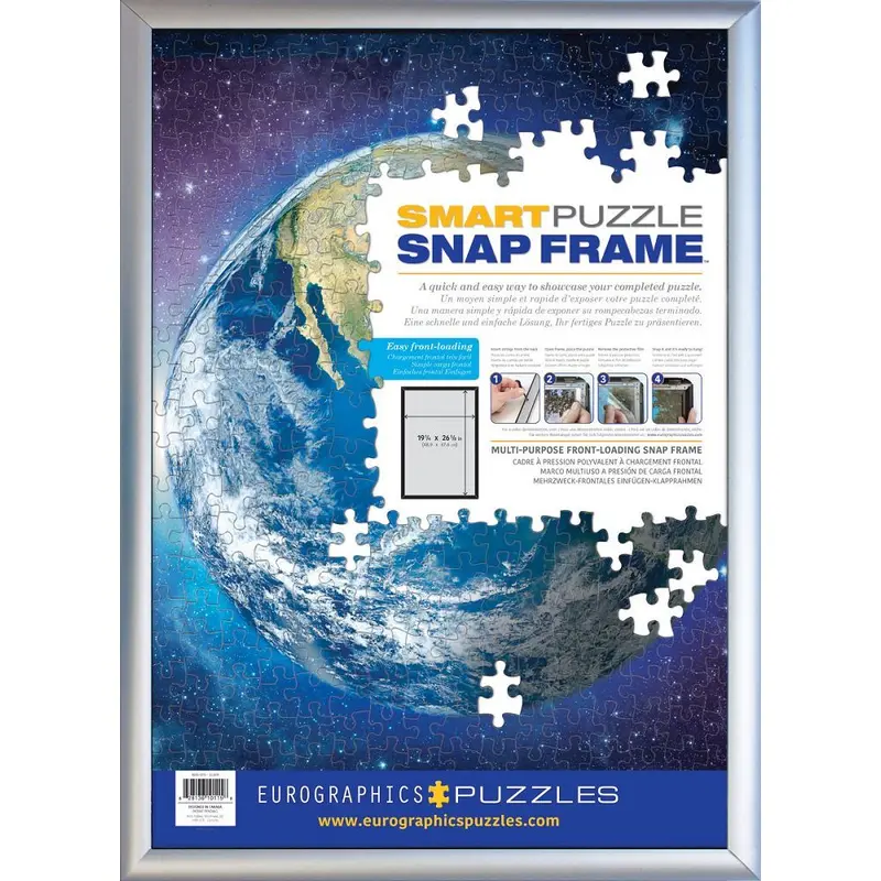 Smart Puzzle Snap Frame - Silver