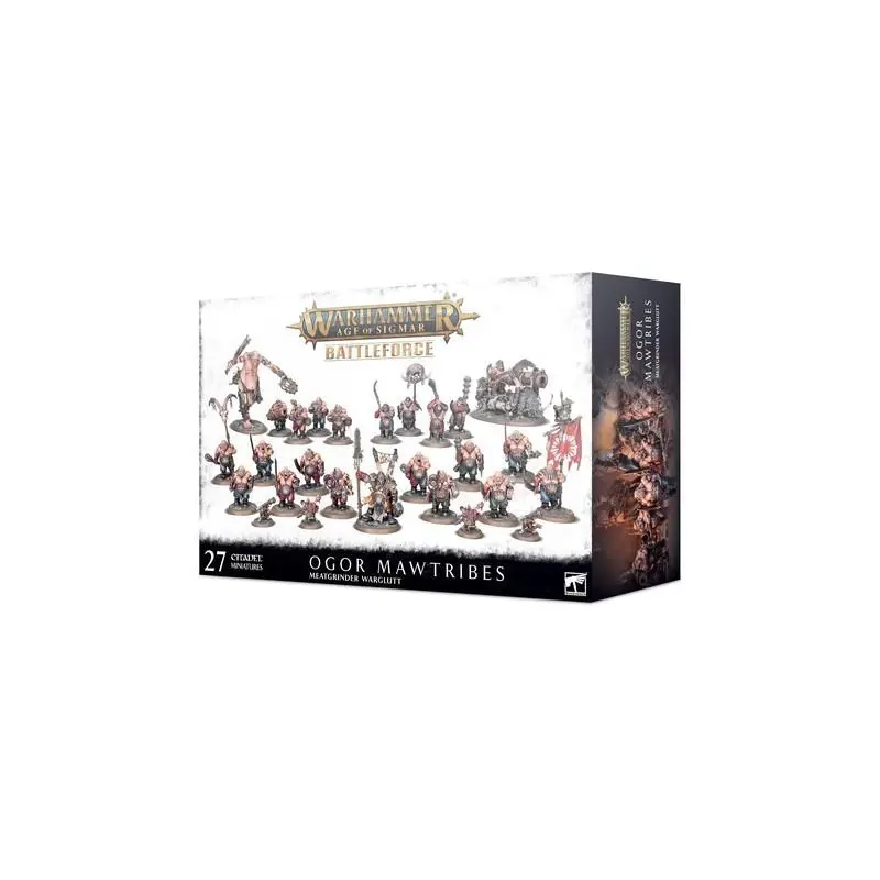 Age of Sigmar Battleforce Ogor Mawtribes Meatgrinder Warglutt