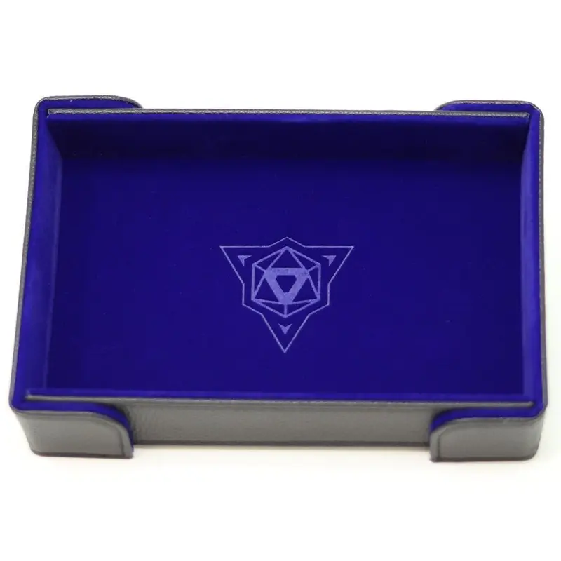 Die Hard Dice Magnetic Rectangle Dice Tray w/ Blue Velvet
