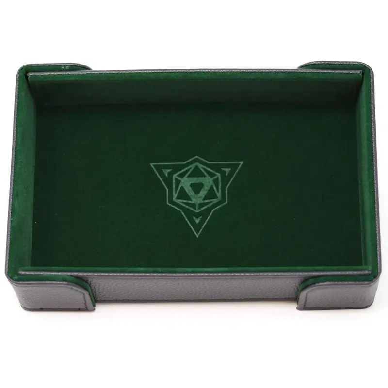 Die Hard Dice Magnetic Rectangle Dice Tray w/ Green Velvet
