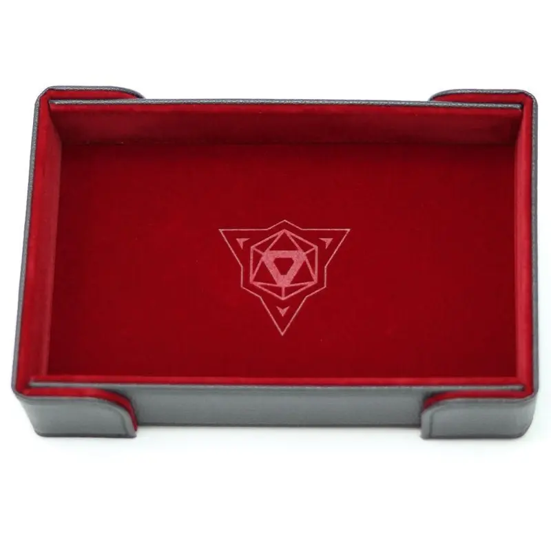Die Hard Dice Magnetic Rectangle Dice Tray w/ Red Velvet