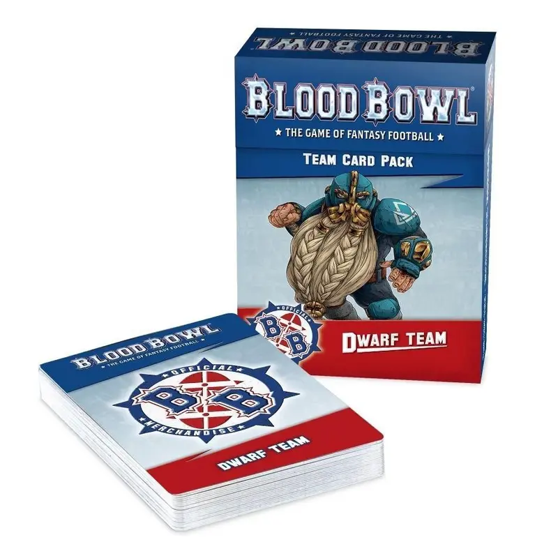 Blood Bowl Dwarf Team Card Pack