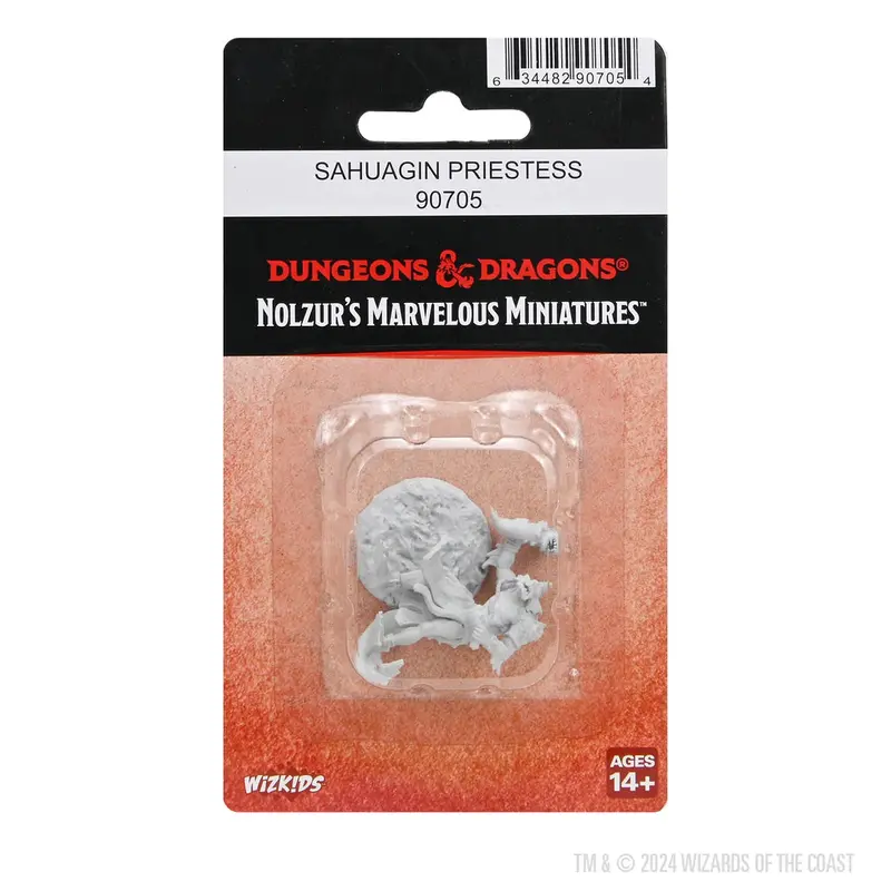 D&D Nolzur's Marvelous Miniatures: Sahuagin Priestess