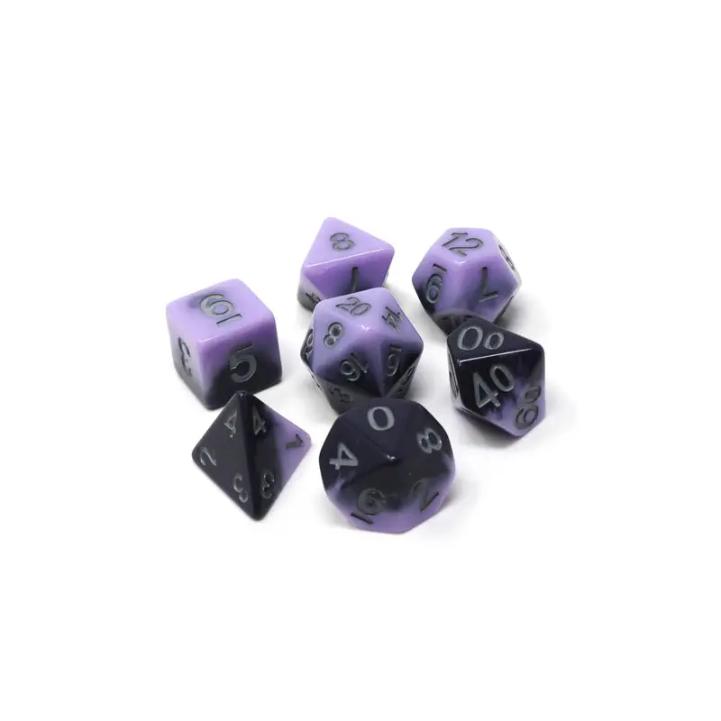 Die Hard Dice 7pc RPG Set - Overcast
